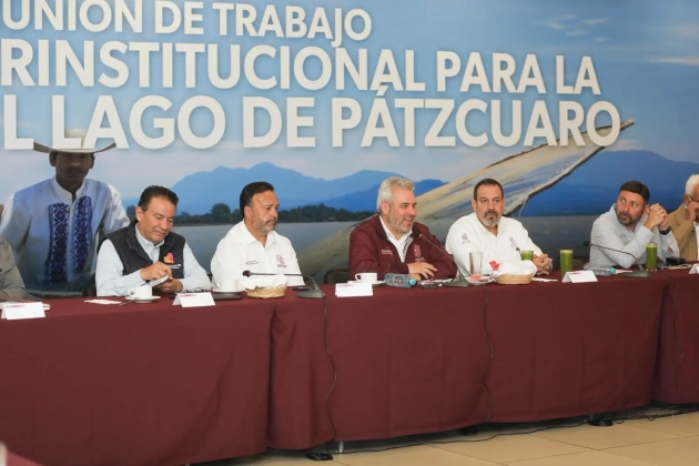 Con estrategia integral, avanza rescate del lago de Pátzcuaro: Alfredo Ramírez Bedolla 